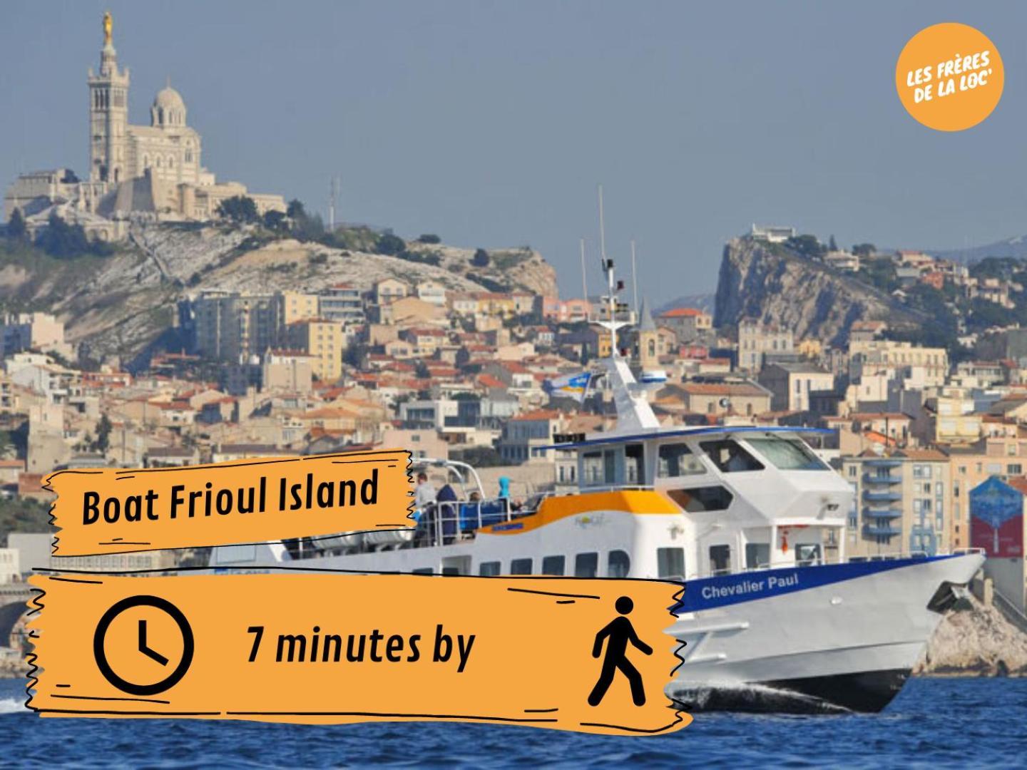Duplex Vieux Port - Hyper Central & Climatisation - Les Freres De La Loc' マルセイユ エクステリア 写真